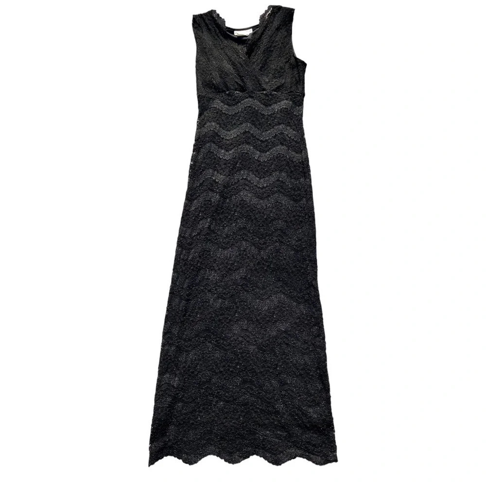 90s Vintage Lace  Long Dress